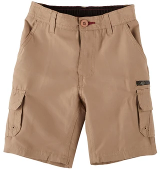 Thumbnail 1: Burnside Burnside Little Boys Zipper Traveler Cargo Shorts 