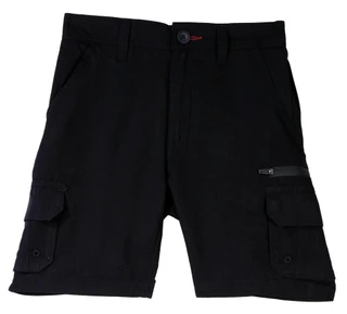 Thumbnail 2: Burnside Burnside Little Boys Zipper Traveler Cargo Shorts 
