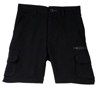 Thumbnail 3: Burnside Burnside Little Boys Zipper Traveler Cargo Shorts 