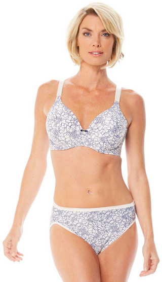 Thumbnail 3: WHITE/BLUE FLORAL