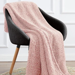 Thumbnail 3: My World My World Cloud Sherpa Throw 