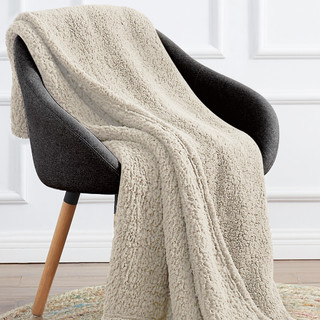 Thumbnail 3: My World My World Cloud Sherpa Throw 