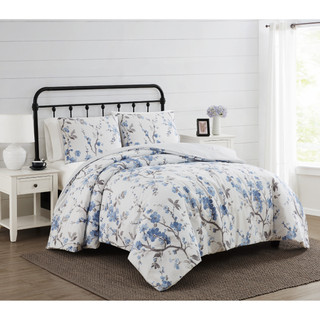 Thumbnail 3: CANNON Cannon Kasumi Floral Comforter Set 