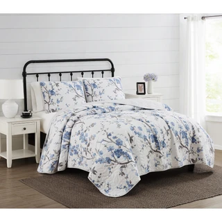 Thumbnail 2: CANNON Cannon Kasumi Floral Quilt Set 