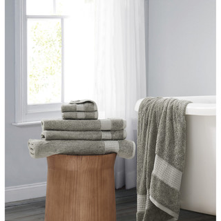 Thumbnail 1: Brooklyn Loom Brooklyn Loom Cotton Tencel 6 Piece Towel Set 