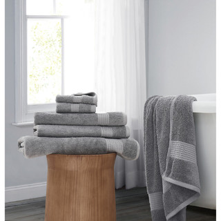 Thumbnail 2: Brooklyn Loom Brooklyn Loom Cotton Tencel 6 Piece Towel Set 