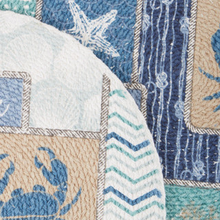 Thumbnail 2: BLUE/WHITE/BEIGE