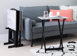 Thumbnail 2: Linon Linon Fitz Tray Table Set 