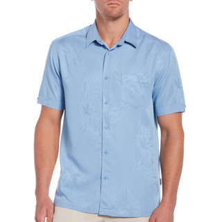 Thumbnail 2: Cubavera Cubavera Mens Floral Jacquard Shirt 