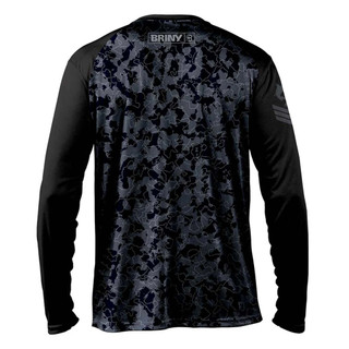 Thumbnail 4: BRINY Briny CloakCamo CarbonPro Mens Performance Fishing Shirt 