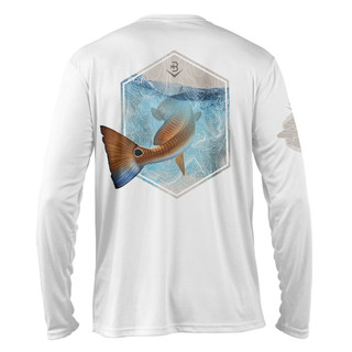 Thumbnail 2: BRINY Briny Redhead Mens Long Sleeve Performance Fishing Shirt 