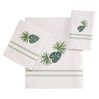Thumbnail 4: AVANTI Avanti Viva Palm Bath Towel Collection Coastal Bath 