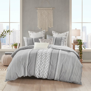 Thumbnail 6: Ink + Ivy INK+IVY Imani 3 Piece Cotton Comforter Mini Set 