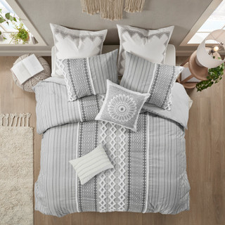 Thumbnail 9: Ink + Ivy INK+IVY Imani 3 Piece Cotton Comforter Mini Set 