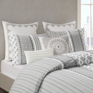 Thumbnail 12: Ink + Ivy INK+IVY Imani 3 Piece Cotton Comforter Mini Set 