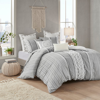 Thumbnail 3: Ink + Ivy INK+IVY Imani 3 Piece Cotton Comforter Mini Set 