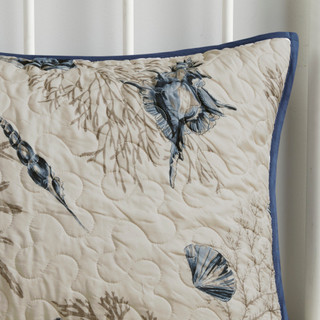 Thumbnail 32: Madison Park Madison Park Bayside Reversible Coverlet Set 