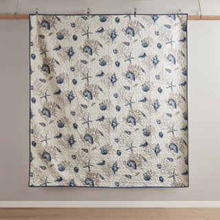 Thumbnail 40: Madison Park Madison Park Bayside Reversible Coverlet Set 
