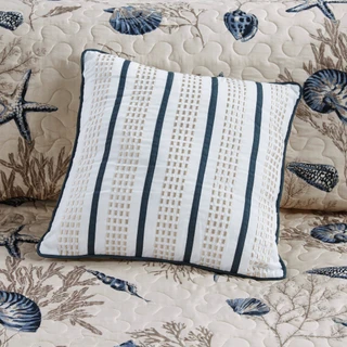 Thumbnail 28: Madison Park Madison Park Bayside Reversible Coverlet Set 