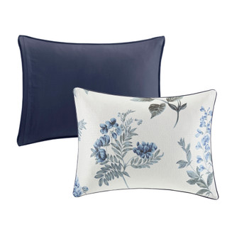 Thumbnail 12: Madison Park Madison Park 7 Piece Zennia Comforter Set with Throw Blanket 
