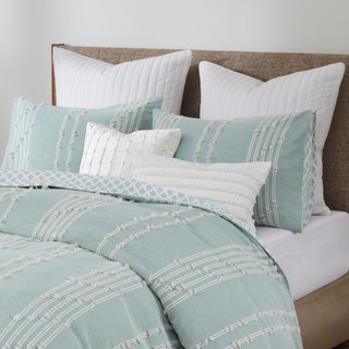 Thumbnail 6: Ink + Ivy INK+IVY Kara Cotton Jacquard Duvet Cover Set 