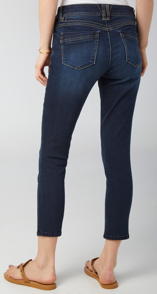 Thumbnail 6: Democracy Democracy Womens 25 in. Roll Cuff Crop Jeans 