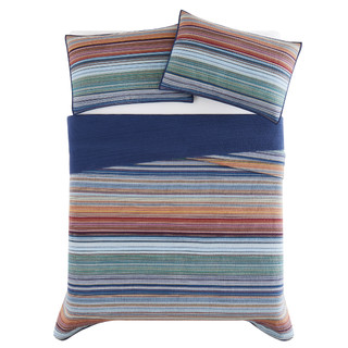Thumbnail 4: Brooklyn Loom Brooklyn Loom Met Stripe Yarn Dye Quilt Set 