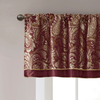 Thumbnail 6: Madison Park Madison Park Aubrey Window Valance 