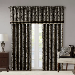 Thumbnail 4: Madison Park Madison Park Aubrey Window Valance 