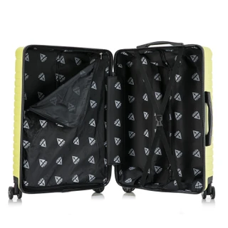 Thumbnail 4: INUSA INUSA Deep Hardside Lightweight Spinner 3 pc Luggage Set 