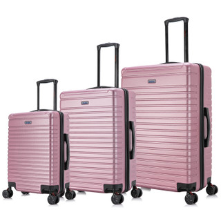 Thumbnail 1: INUSA INUSA Deep Hardside Lightweight Spinner 3 pc Luggage Set 