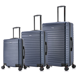 Thumbnail 1: INUSA INUSA Deep Hardside Lightweight Spinner 3 pc Luggage Set 