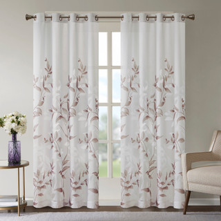 Thumbnail 2: Madison Park Madison Park Cecily Window Curtain Panel 