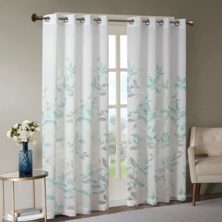 Thumbnail 6: Madison Park Madison Park Cecily Window Curtain Panel 
