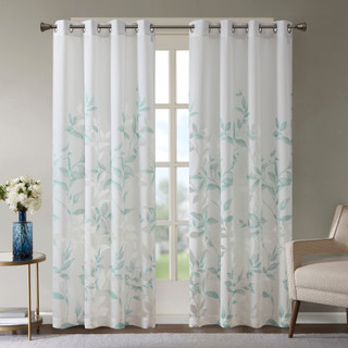 Thumbnail 2: Madison Park Madison Park Cecily Window Curtain Panel 