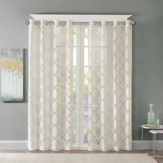 Thumbnail 4: Madison Park Madison Park Eden Window Curtain Panel 