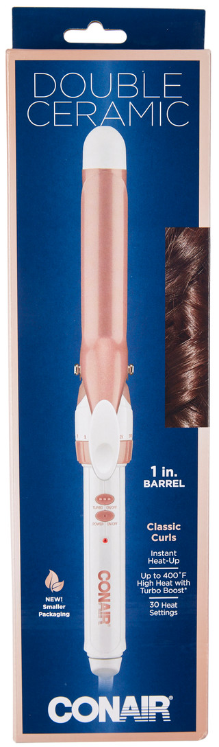 Thumbnail 2: Conair Conair Double Ceramic 1 In. Barrel Instant Curling Iron 