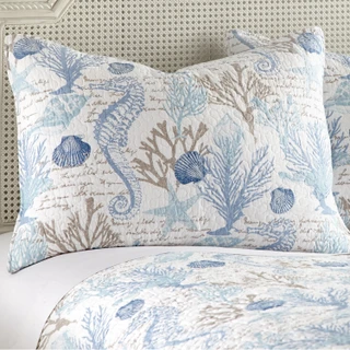 Thumbnail 8: Levtex Home Levtex Home Galapagos Coastal Reversible Quilt & Sham Set 
