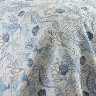 Thumbnail 16: Levtex Home Levtex Home Galapagos Coastal Reversible Quilt & Sham Set 