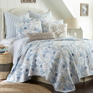 Thumbnail 4: Levtex Home Levtex Home Galapagos Coastal Reversible Quilt & Sham Set 