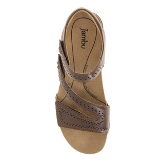 Thumbnail 6: Jambu Jambu Womens Makayla Leather Sandals 