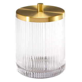 Thumbnail 2: Nicole Miller Louise Bathroom Collection Jar 