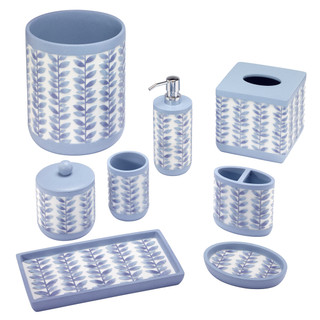 Thumbnail 8: AVANTI Monterey Bathroom Collection Tissue Box Cover 
