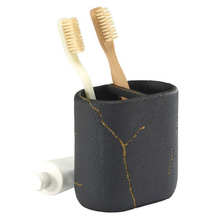 Thumbnail 6: Nicole Miller Sydney Bathroom Collection Toothbrush Holder 