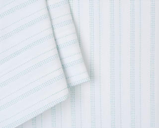 Thumbnail 1: Cathay Home Cathay Home Dotted Lines Microfiber Sheet Set 