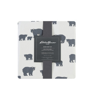 Thumbnail 8: Eddie Bauer Eddie Bauer Bear Family Cotton Flannel Sheet Set 