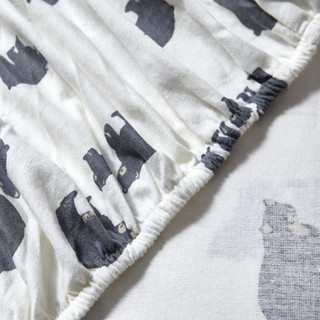 Thumbnail 12: Eddie Bauer Eddie Bauer Bear Family Cotton Flannel Sheet Set 