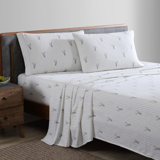 Thumbnail 1: Eddie Bauer Eddie Bauer Deer Lodge Cotton Flannel Sheet Set 