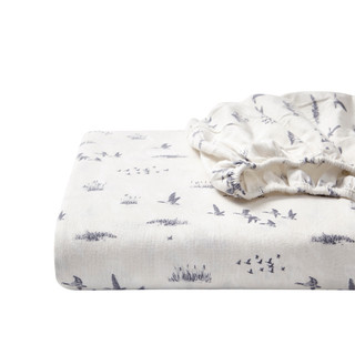 Thumbnail 4: Eddie Bauer Eddie Bauer Geese Meadow Cotton Flannel Sheet Set 