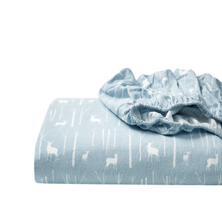 Thumbnail 6: Eddie Bauer Eddie Bauer Birch Forest Cotton Flannel Sheet Set 